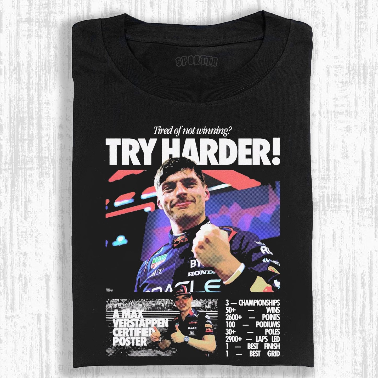Max Verstappen T-Shirt/Sweatshirt/Kapuzenpullover