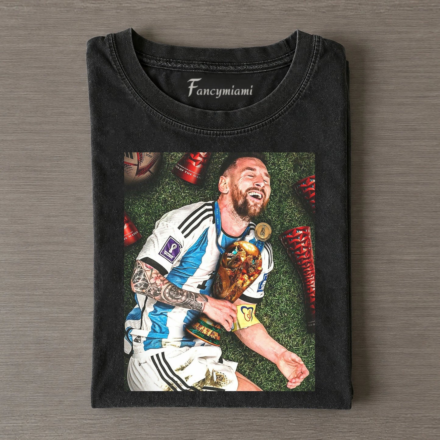T-shirt vintage "Gloire du football sud-américain"