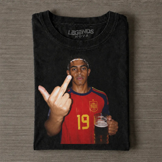 Spain Soccer Style Vintage Tee