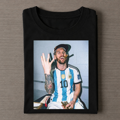 Lionel Messi Vintage-T-Shirt