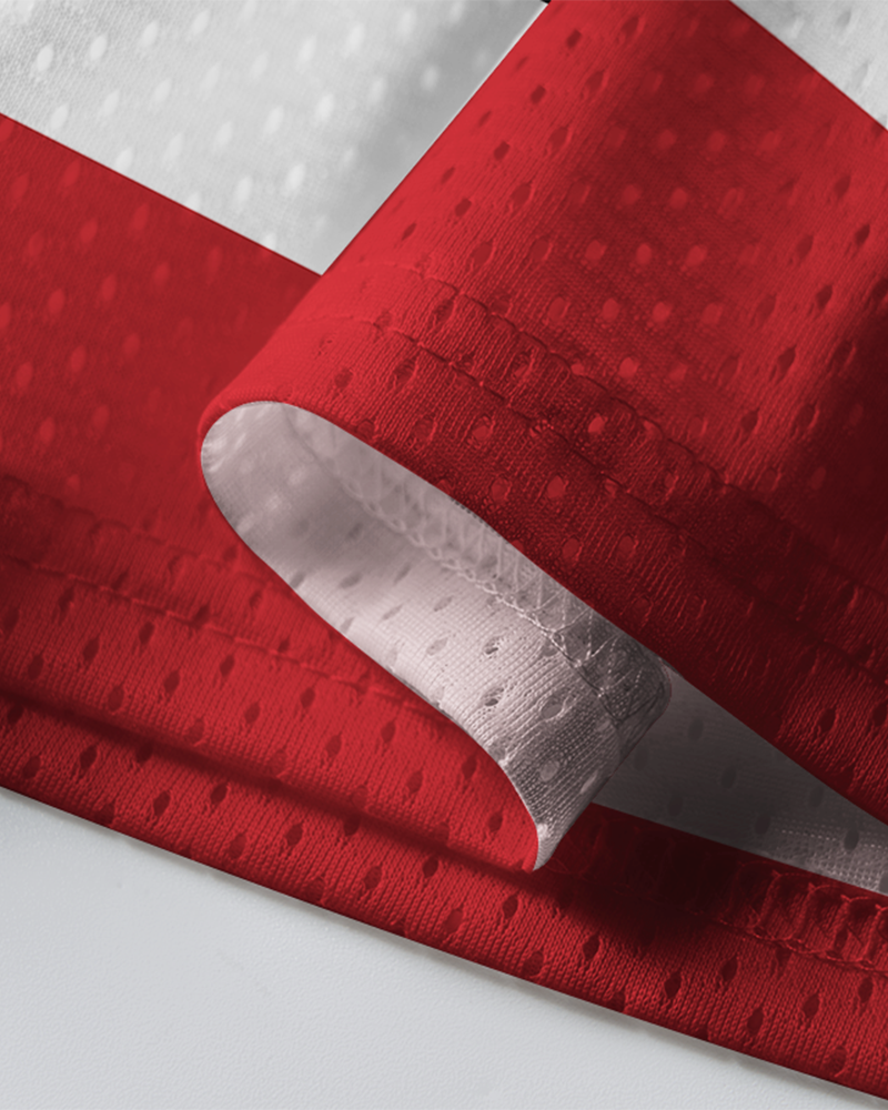 TheRetroTee Hockey #69 Red Mesh Jersey