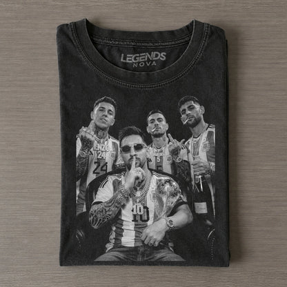 Enzo & Messi & Paredes & Romero Argentina Tee