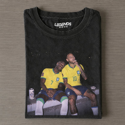 T-shirt de football rétro classique