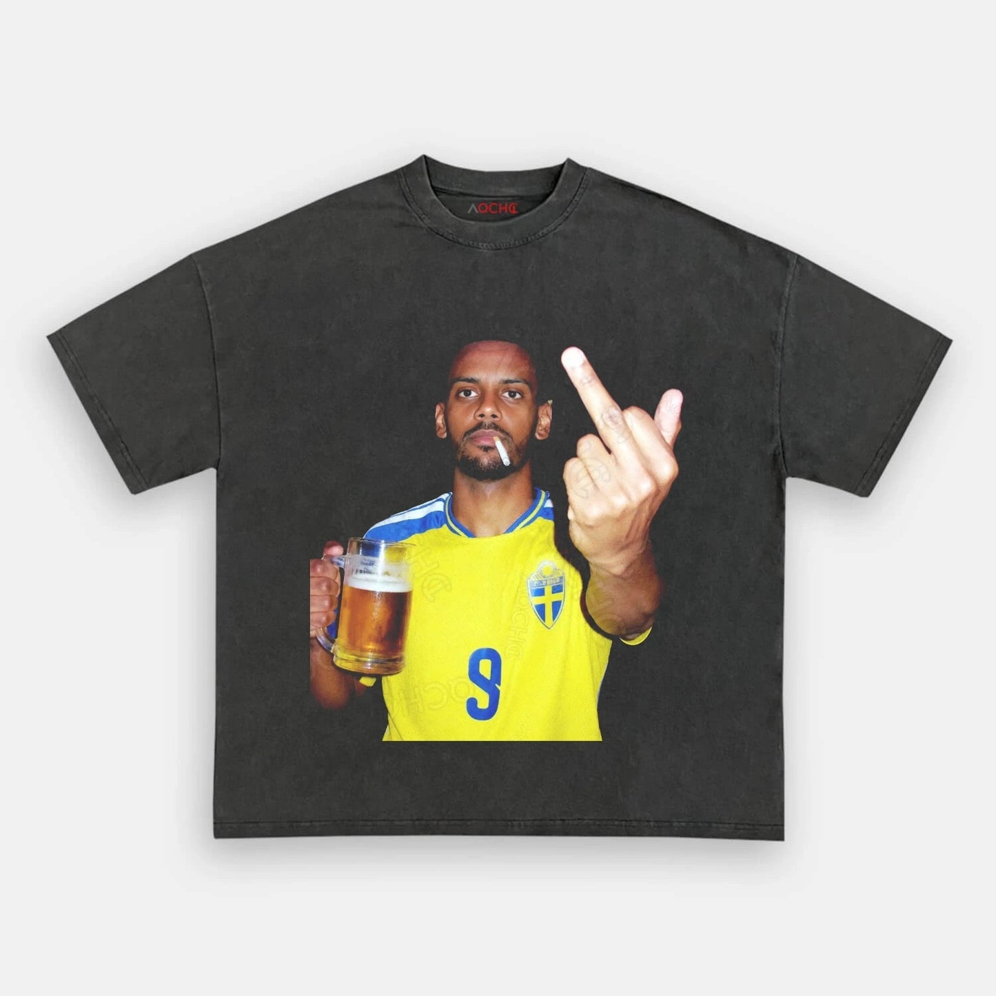 T-shirt de football de style suédois 1