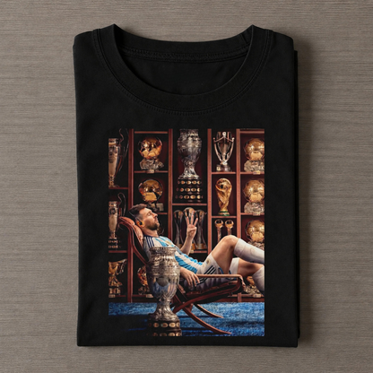 Lionel Messi Vintage-T-Shirt