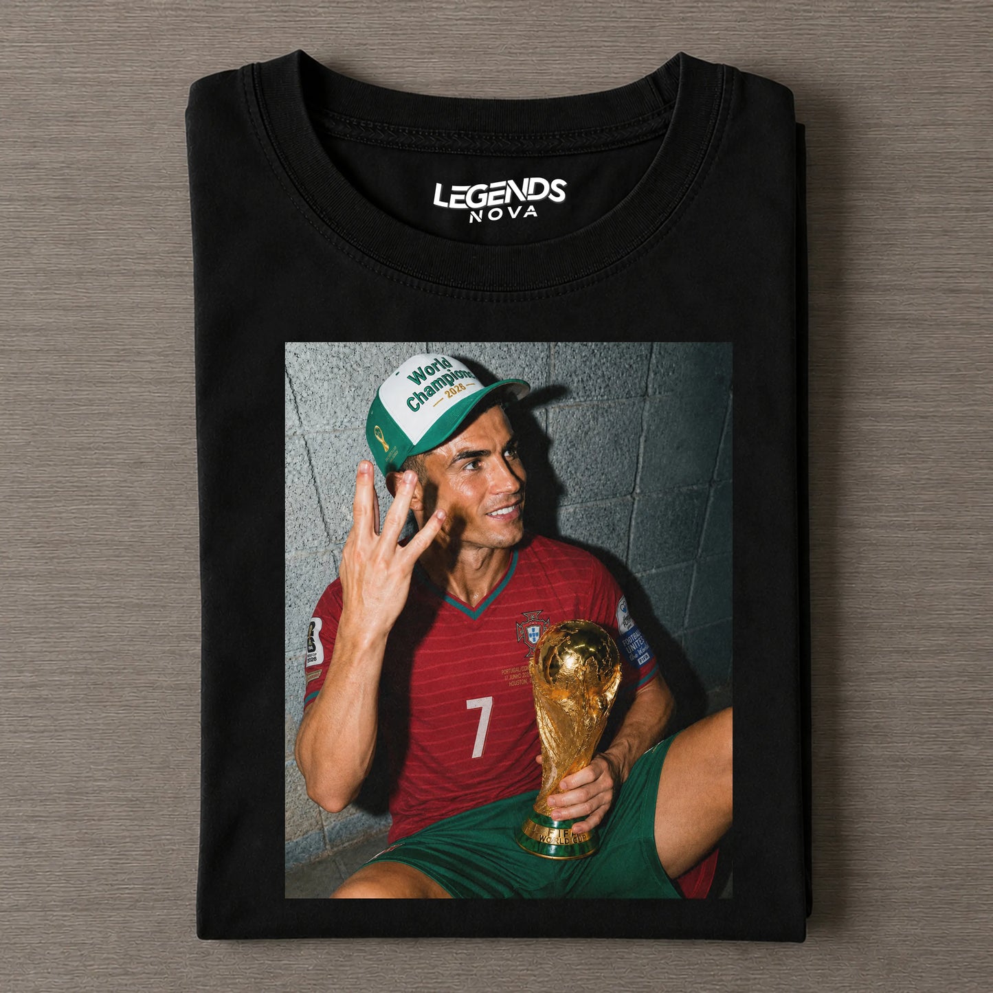 Cristiano Ronaldo 2026 Vintage T-SHIRT