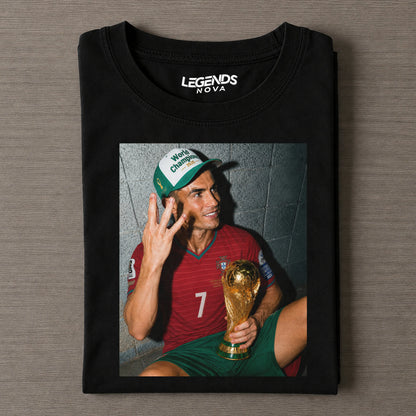 Cristiano Ronaldo 2026 Vintage T-SHIRT