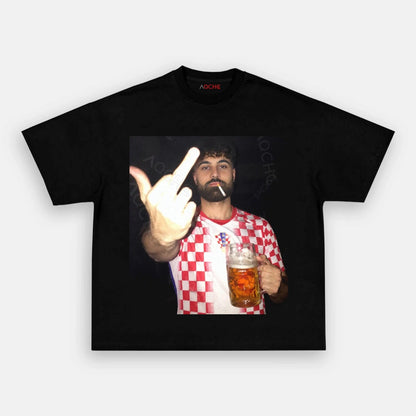 Kroatien Fußball-Style T-Shirt