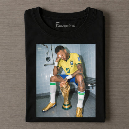 Nr. 10 Sporttrikot-Stil Porträt-T-Shirt