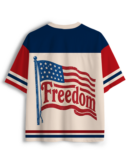 TheRetroTee Spilling The Tea Since 1773 Vintage Mesh Jersey