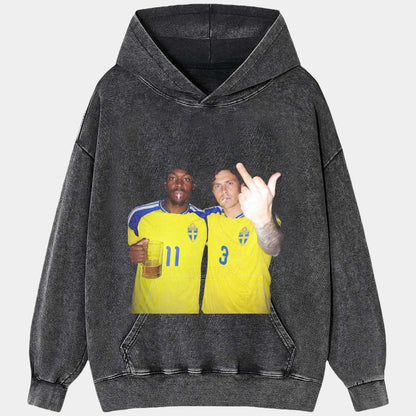 Sweden Football Style Tee 3.1