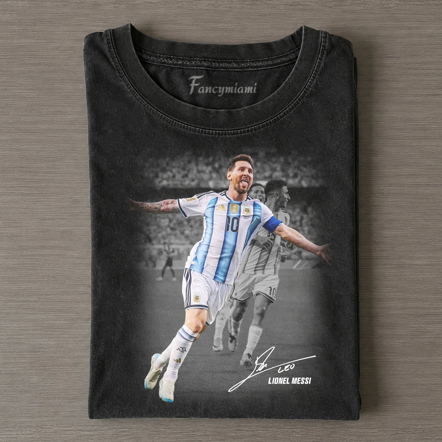 T-SHIRT VINTAGE GLOIRE DU FOOTBALL AMÉRICAIN DU SUD