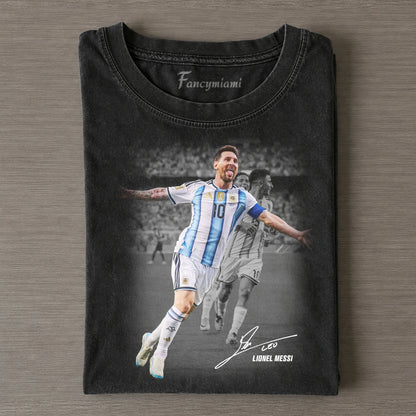 T-SHIRT VINTAGE GLOIRE DU FOOTBALL AMÉRICAIN DU SUD