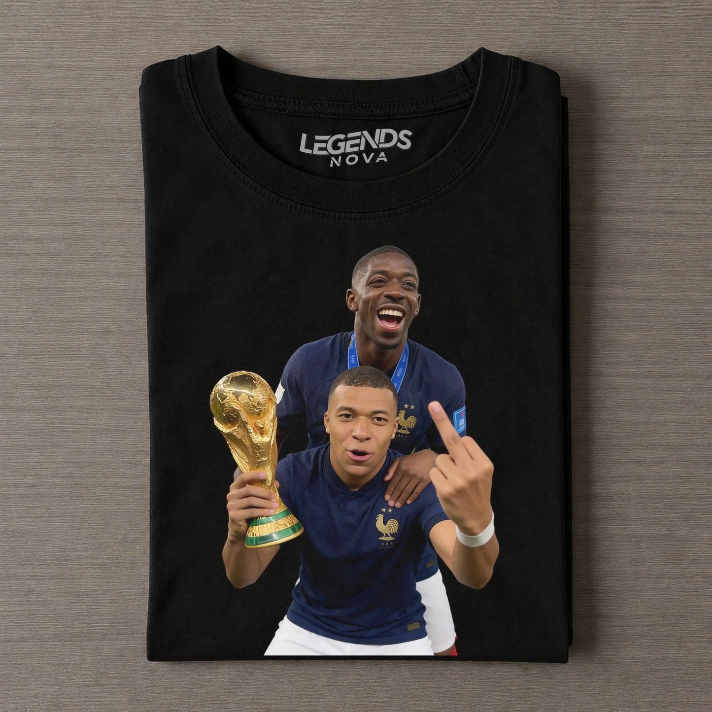 Kylian Mbappé & Ousmane Dembélé France 2026 World Cup Vintage T-Shirt