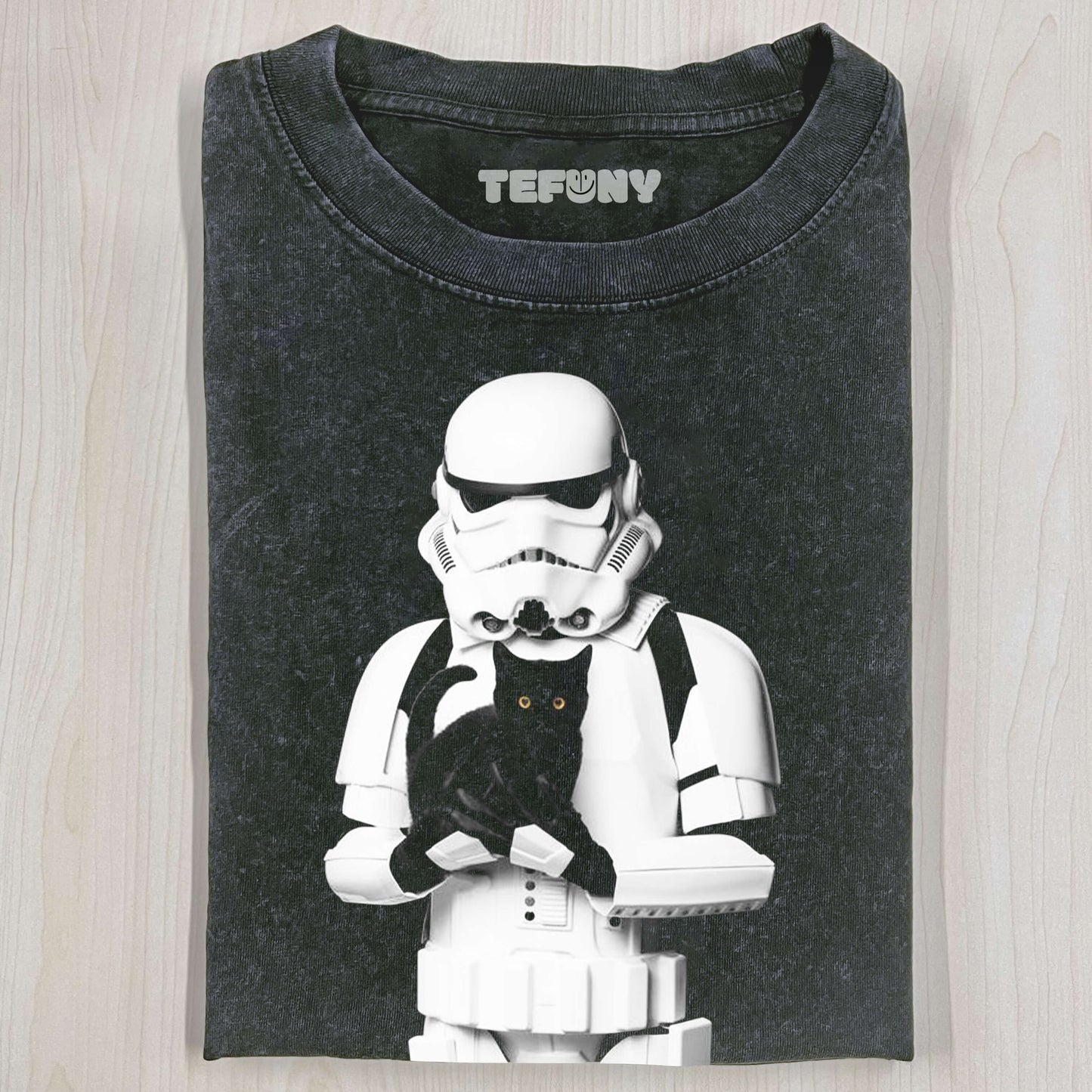 ANAKIN SKYWALKER HOLDING A CAT T-SHIRT V2