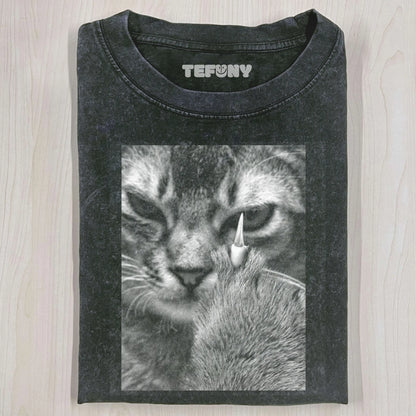 ANGRY CAT T-SHIRT