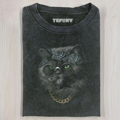 BLACK CAT T-THIRT