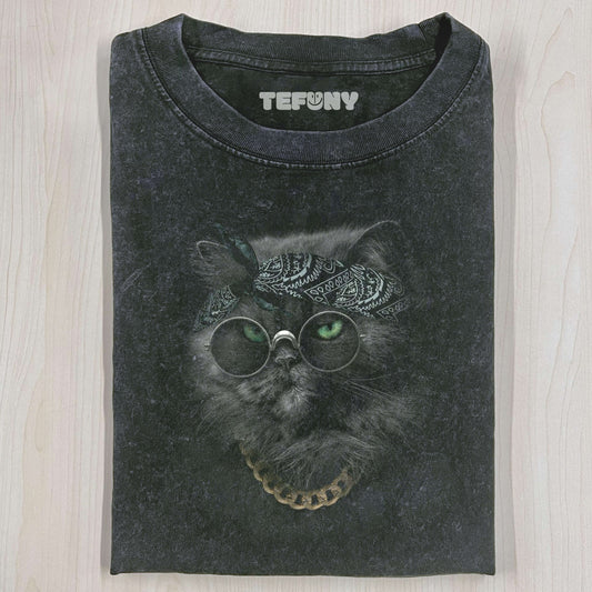 BLACK CAT T-THIRT