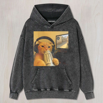 CAT PLAYER TEE & SWEAT & HOOD