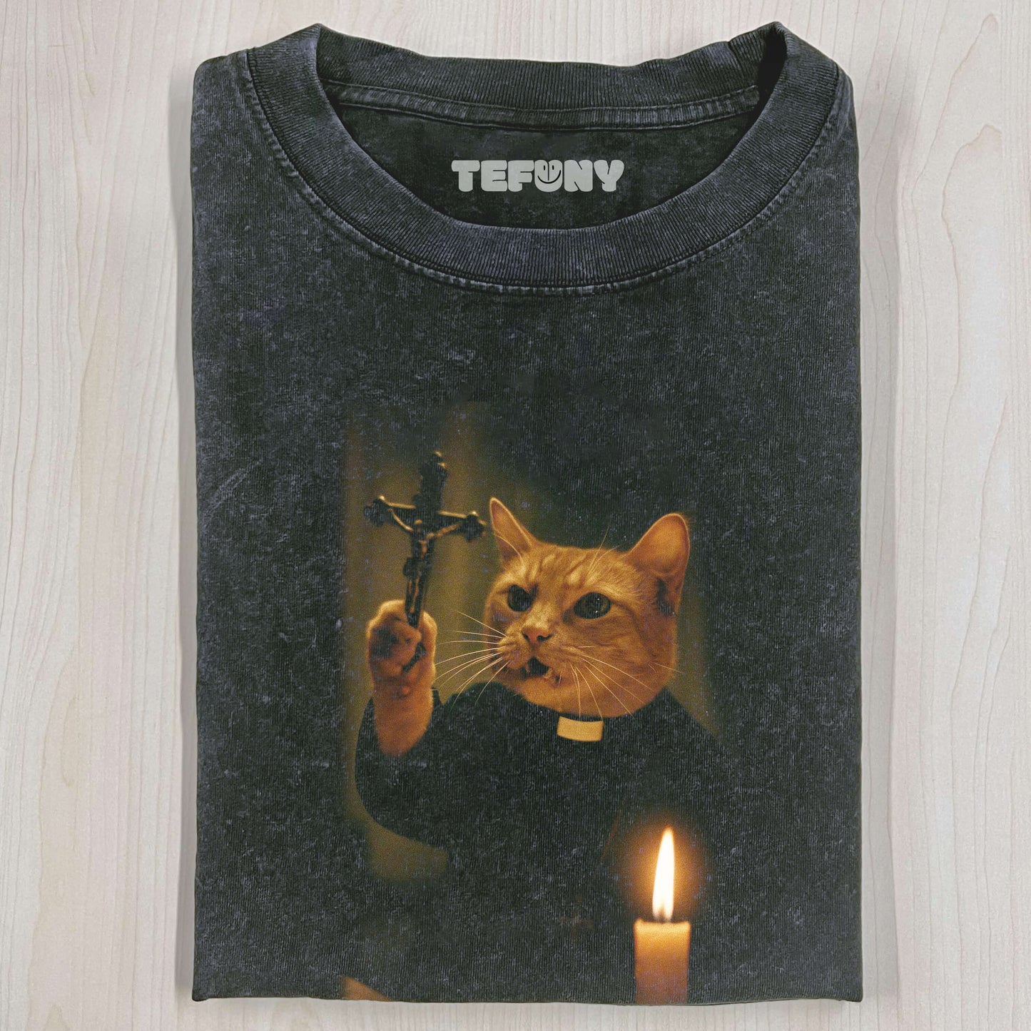 CROSS CAT T-SHIRT