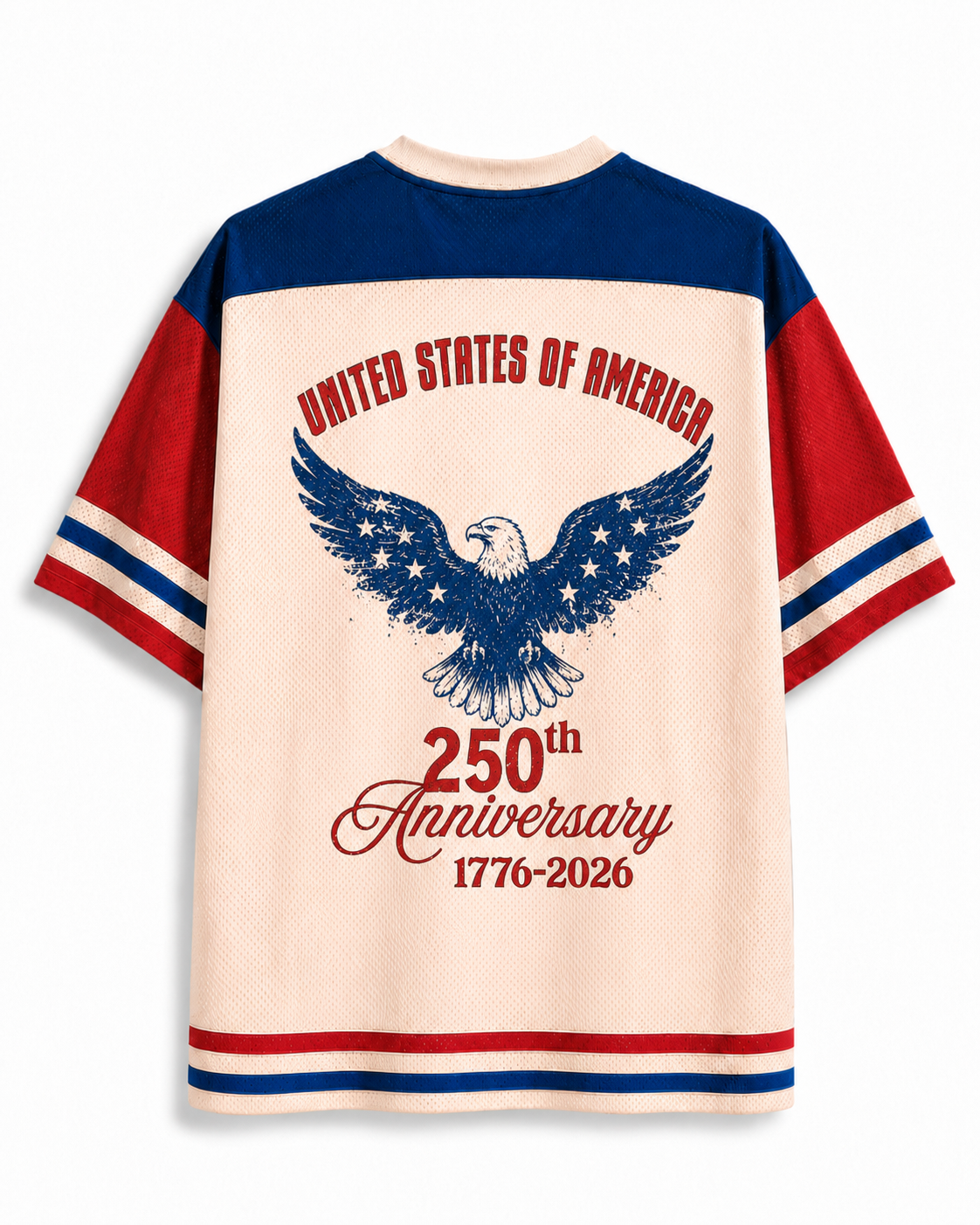 TheRetroTee America 250th Anniversary Mesh Jersey