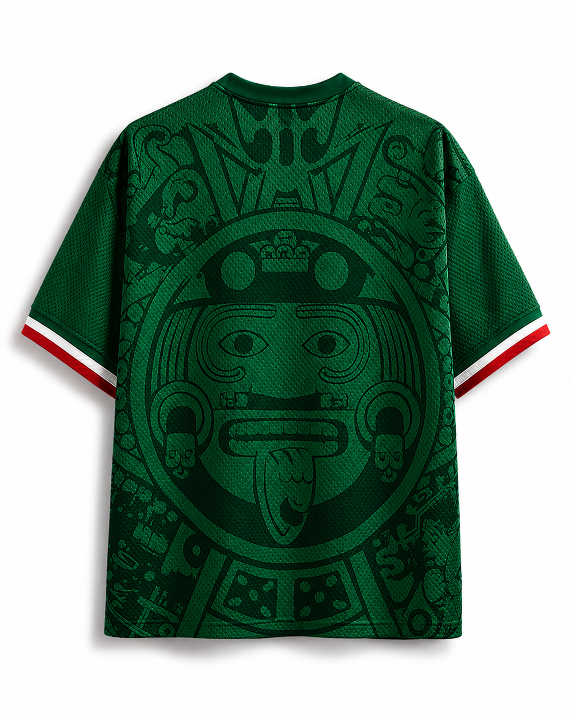 TheRetroTee Aztec Culture Mexico Heritage Soccer Mesh Jersey