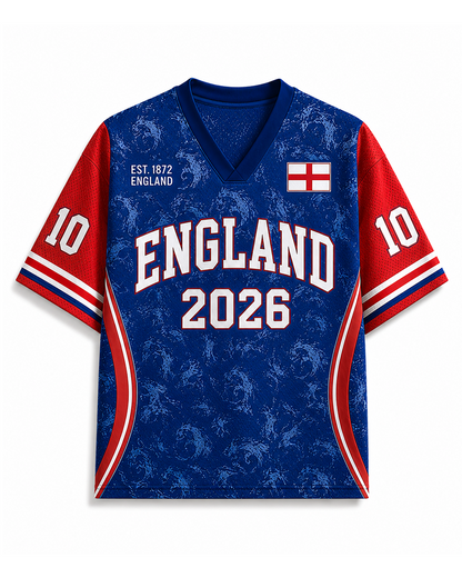 Le Maillot en Maille TheRetroTee Héritage Football Anglais