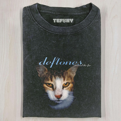 DEFTONES CAT TEE