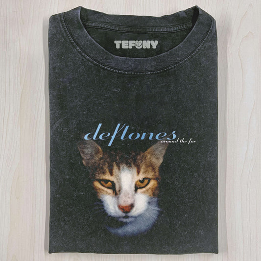 DEFTONES CAT TEE
