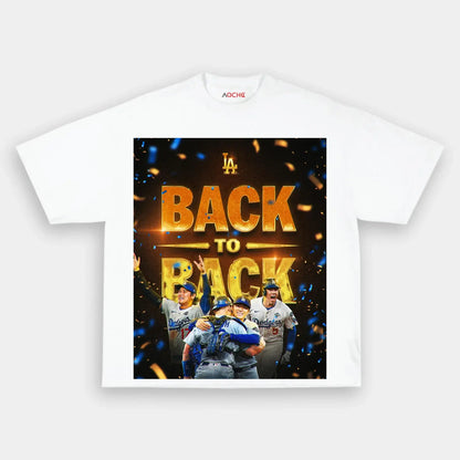 Dodgers Back to Back Tee 2.0