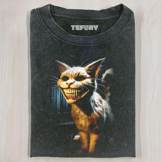EVIL CAT T-SHIRT