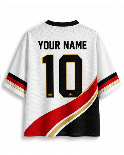 TheRetroTee Vintage Egypt Football Heritage Mesh Jersey