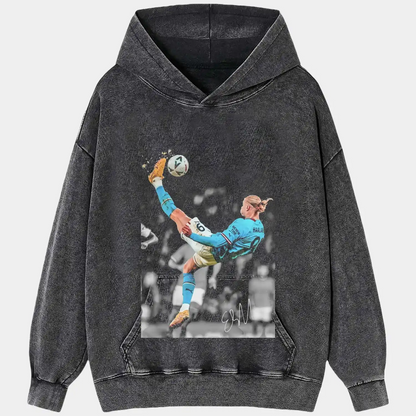 T-shirt Erling Haaland Retourné acrobatique