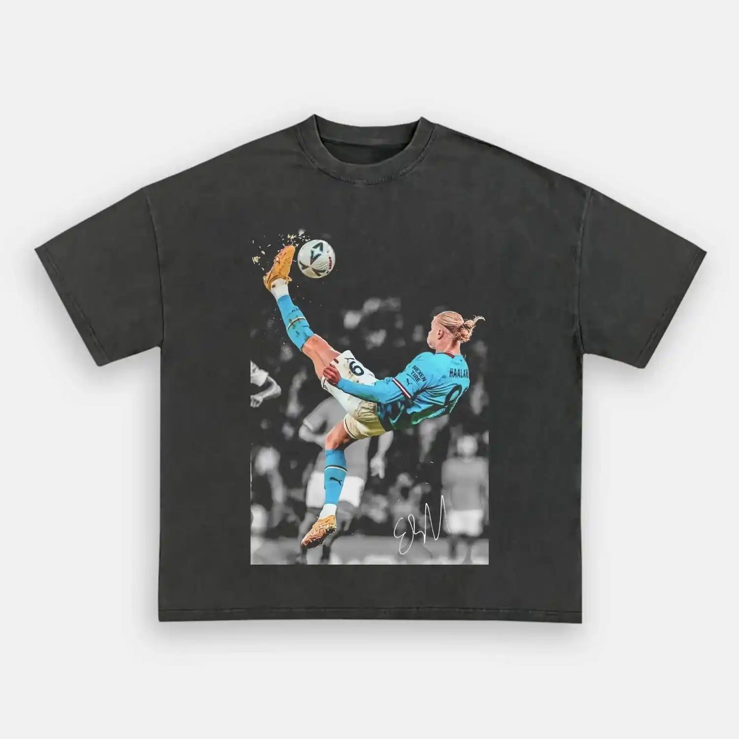 T-shirt Erling Haaland Retourné acrobatique