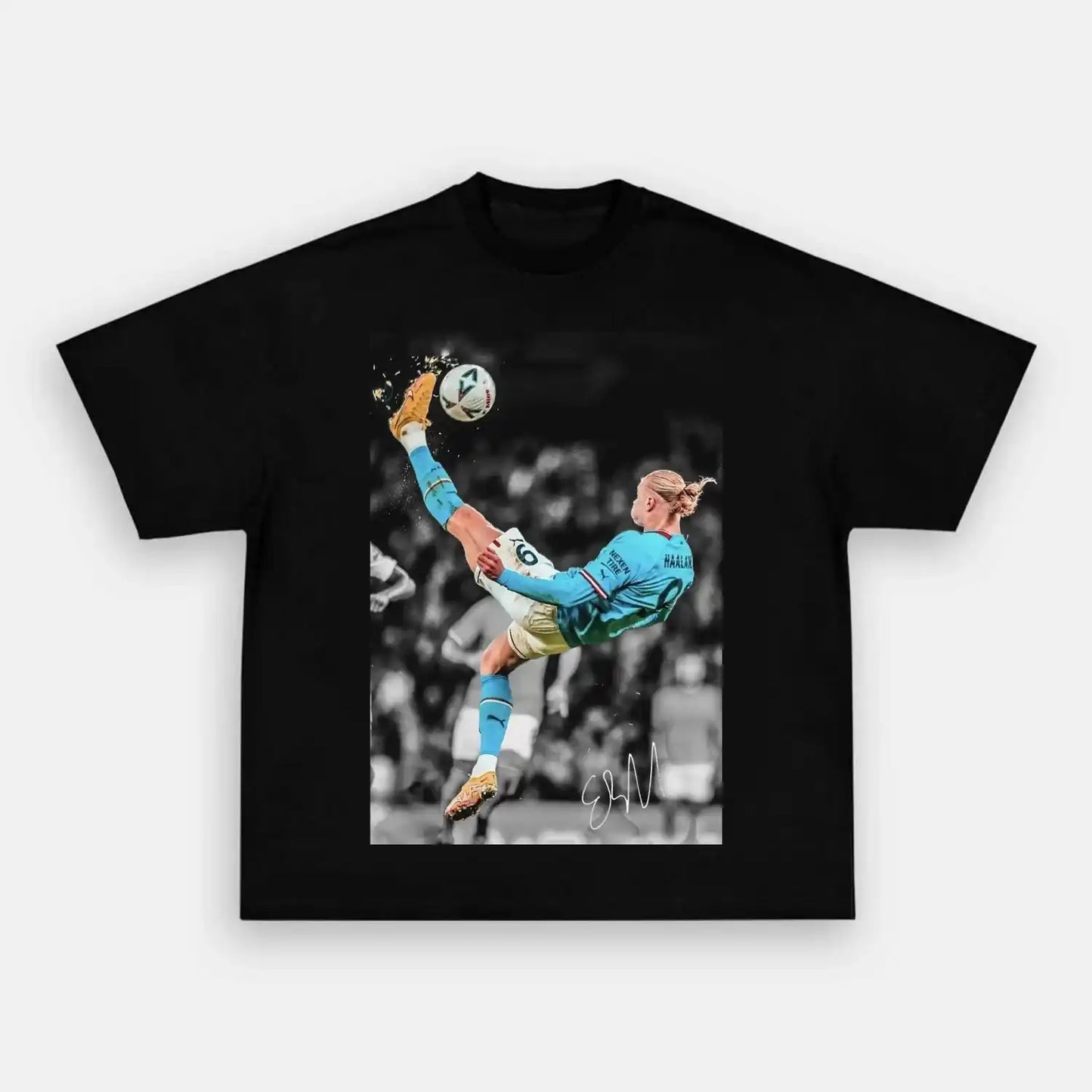T-shirt Erling Haaland Retourné acrobatique