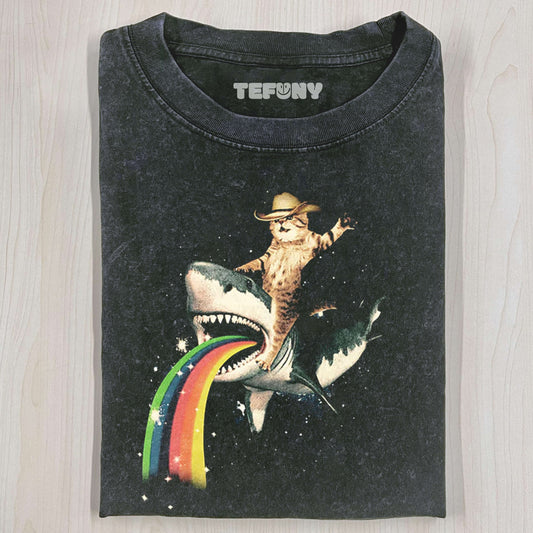 FANTASY COWBOY KITTEN TEE