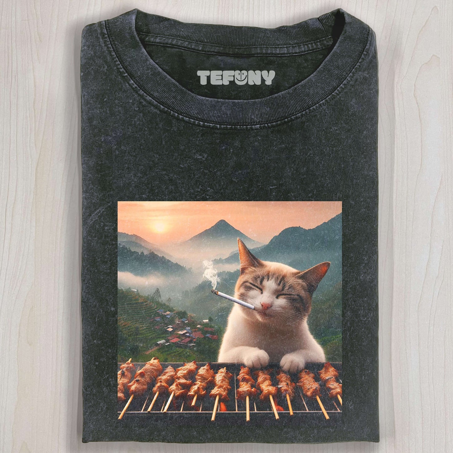 FUNNY CAT T-SHIRT-1
