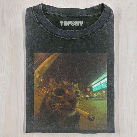 FUNNY CAT T-SHIRT-6
