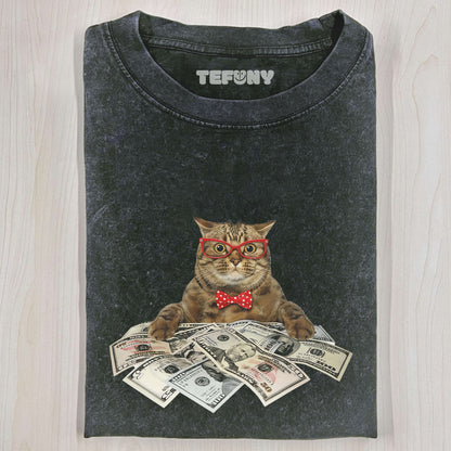 FUNNY CAT T-SHIRT-9