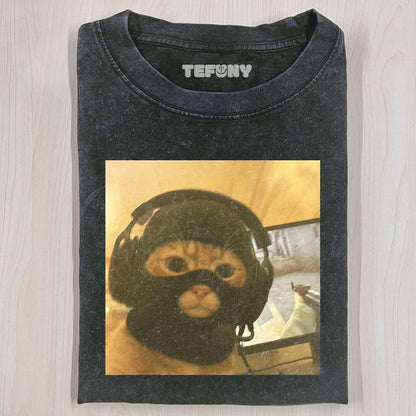 FUNNY CAT T-SHIRT