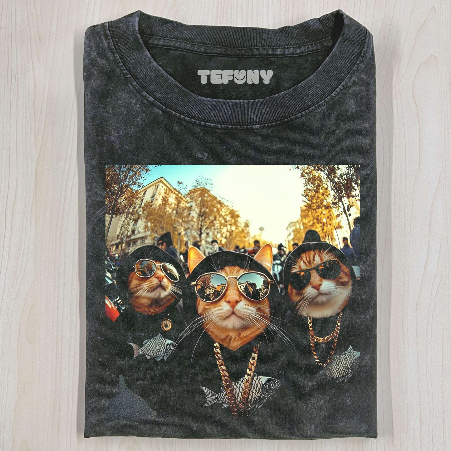 FUNNY HIP-HOP BORTHER CAT SWEATSHIRTS