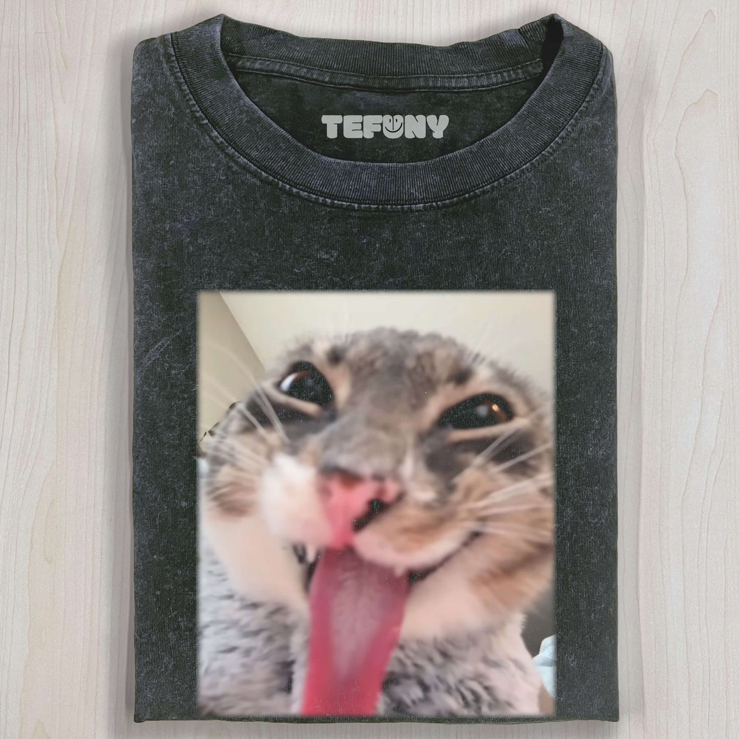 FUNNY X CAT T-SHIRT