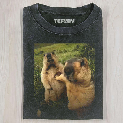GROUNDHOG T-THIRT