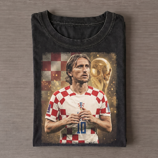 Luka Modrić Croatia T-shirt 4