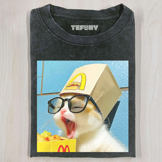 HAPPY CAT T-SHIRT