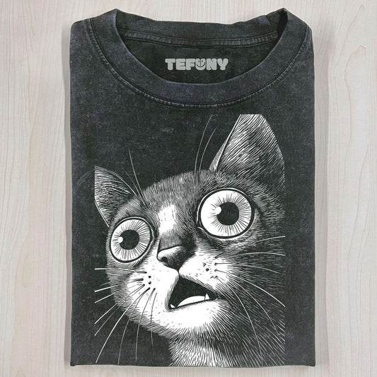 KITTEN SCARE T-SHIRT