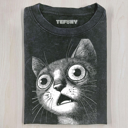 KITTEN SCARE T-SHIRT