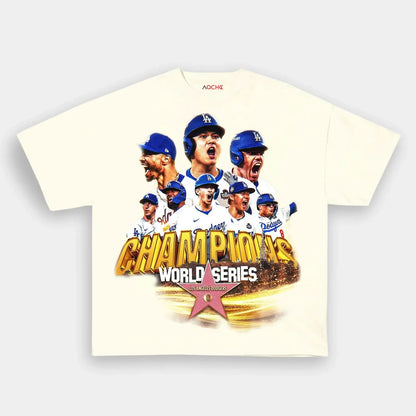 Dodgers Champion Tee 6