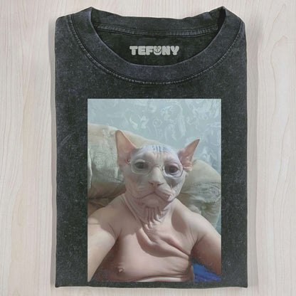 MATURE CAT T-THIRT