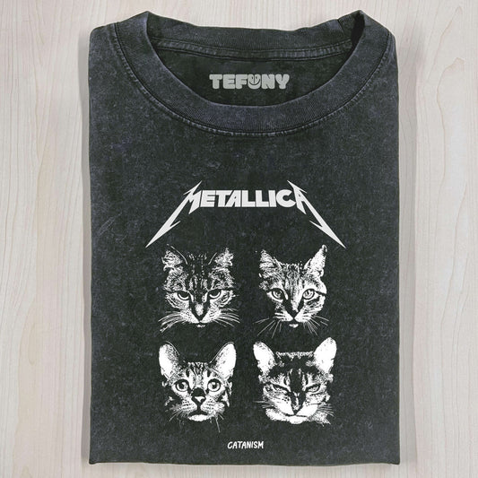 METALLICA CAT TEE